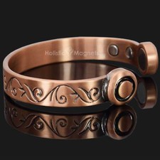   Magnetic Bracelet Copper Bracelet for Arthritis STRONG MAGNETS for Pain - HPU