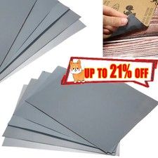50X Wet and Dry Sandpaper 2000-7000 Grit Sand Paper Waterproof Fine Coarse Kit