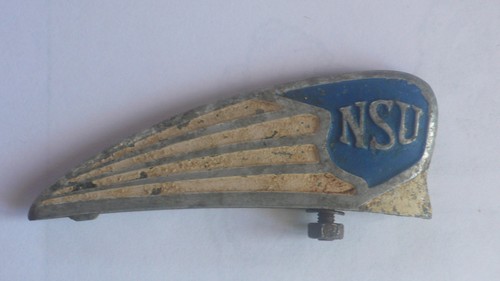 Nsu bicycle moped emblem - nsu, bicycle/moped