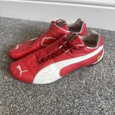 Puma SF Future Cat OG Mens Shoes UK 7 Red White Ferrari 10 YEAR ANNIVERSARY