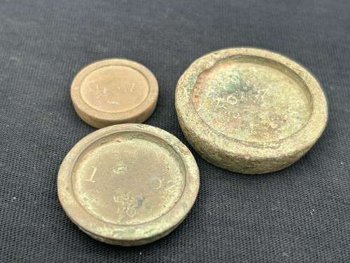 Vintage stacking weights 5oz - vintage,