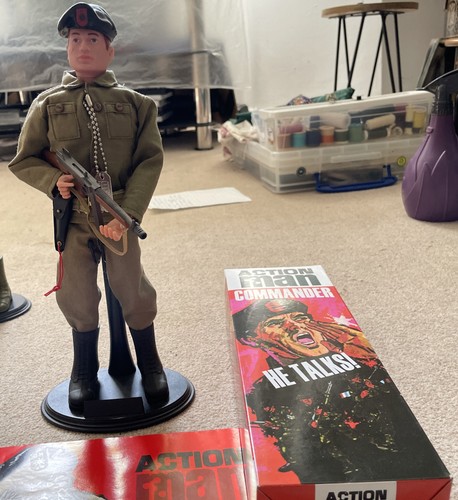 Action man 40th talking - man,