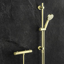 Brushed Brass Thermostatic