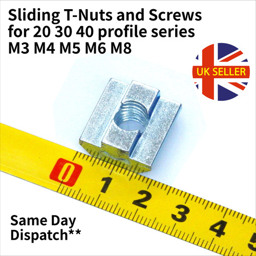 Nut m6 m8 m10 - t-nut, m4