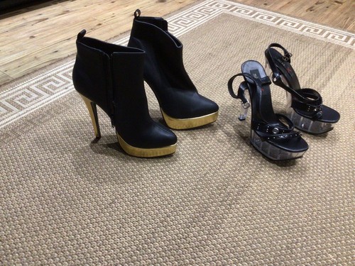 Stiletto high heel platform - stiletto,