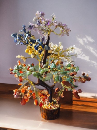 Chakra crystal tree of life - tree,