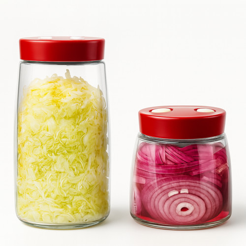 Fermentation jar with vent - 2x,