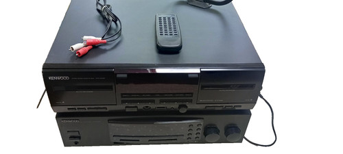 Kenwood stereo double cassette - stereo,