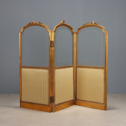 Antique screen gilded - antique,