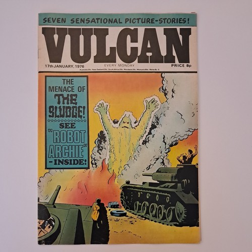 Vulcan comic 17th january - vulcan,