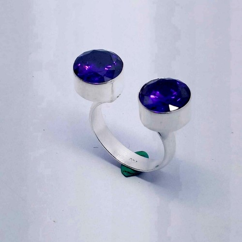 Blue tanzanite gemstone - blue,