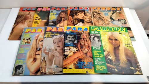 Vintage parade magazines - parade,