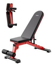 VEVOR Weight Bench Sit up Bench Home Gym Strength Training Adjustable Foldable