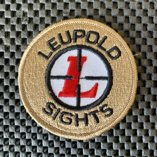 Leupold sights embroidered sew - sights,