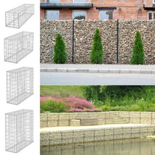 Yard Gabion Stone Basket Wall Basket Erosion Control Landscaping Metal Wire UK