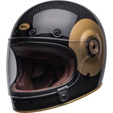 Bell Bullitt Carbon Full-Face Motorcycle Helmet TT Black Gold
