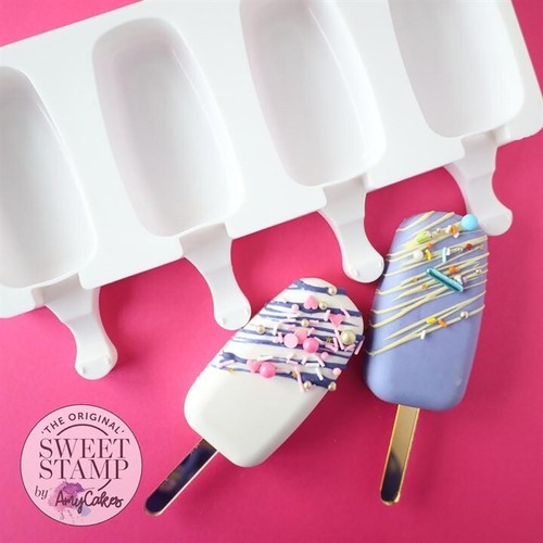 Sweet stamp cake popsicle - stamp,
