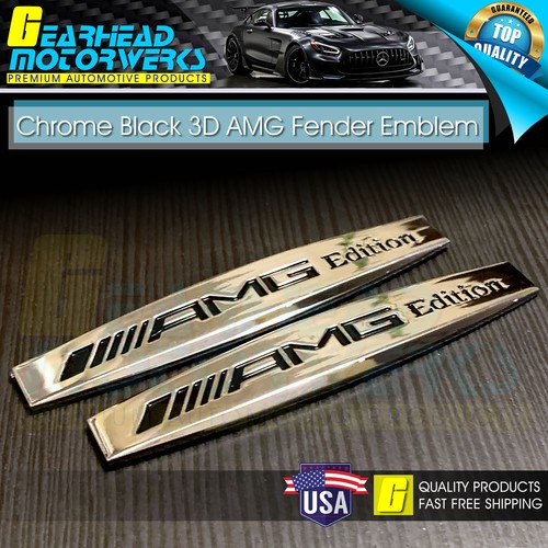 Amg edition chrome - amg, emblem