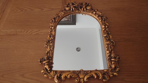 Large ornate gold - , effect