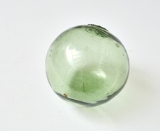 pale  Green Glass Fishing Boat