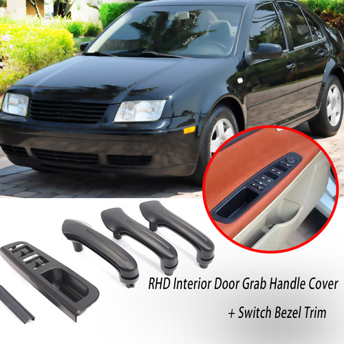 Rhd black interior door - black,