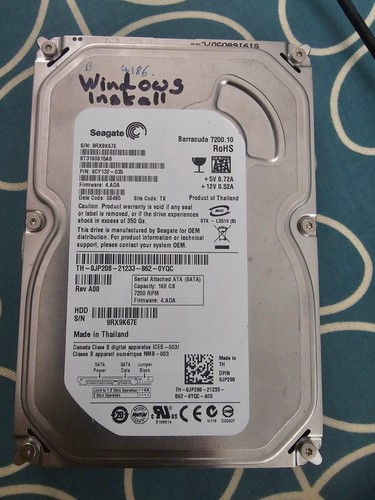 Sata hdd hard disk drive - 3.5",