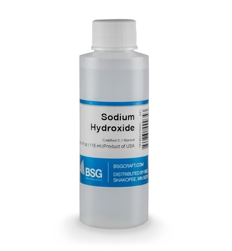 Sodium hydroxide 4oz bsg - hydroxide,