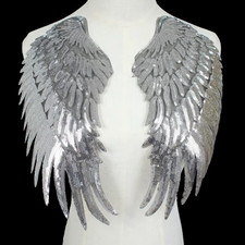 1 Pair Sequin Beaded Angel