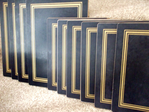 Navy pimpernel place - place, mats