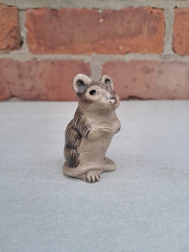 Poole pottery small brown - pottery,