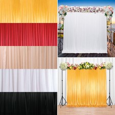 Wedding Party Stage Backdrop Curtains Photography Background Polyester Drapes