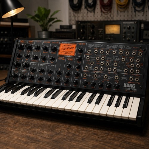 Korg analog synthesizer - ms-20,