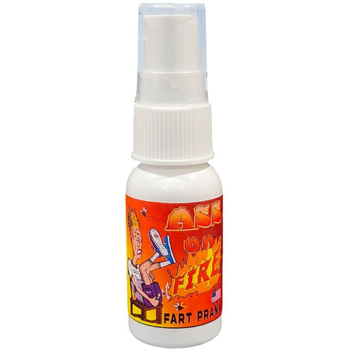 Ass fire liquid - on, by