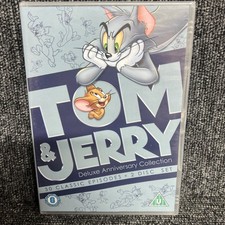 Tom and Jerry   dvd Deluxe Anniversary Collection new sealed Freepost In Uk