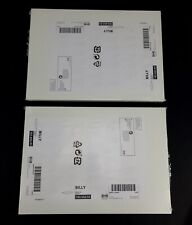 (Lot of 2) Ikea BILLY Extra Shelf with Metal Supports White 14x10" 102.652.93