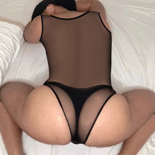 Men leotard mesh jumpsuit u - men's,
