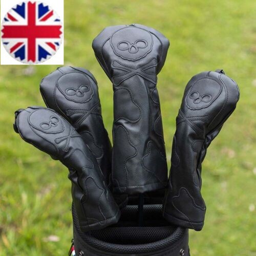 Black golf skull driver - golf,
