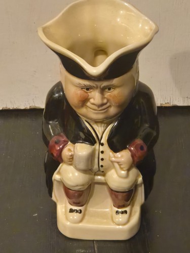 Tony wood toby jug character - wood,