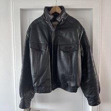 Frank Thomas Vintage B52 Pilot Motorcycle Jacket JPS Norton special edition.. 
