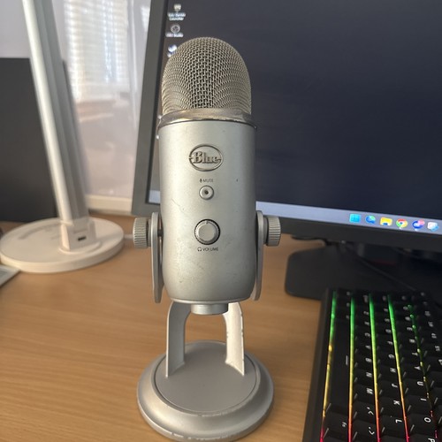 Blue yeti usb silver - blue,