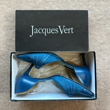 Jacques vert women's blue heels uk 6.5