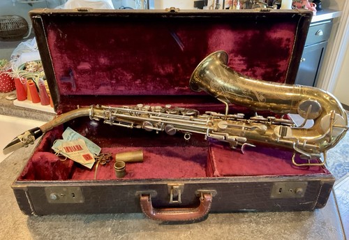 Vintage indiana 1953 alto sax - vintage,