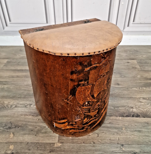 Vintage coal box - vintage,