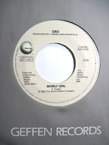 Oxo whirly girl 1983 - oxo, 45