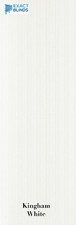 KINGHAM WHITE  VERTICAL BLIND