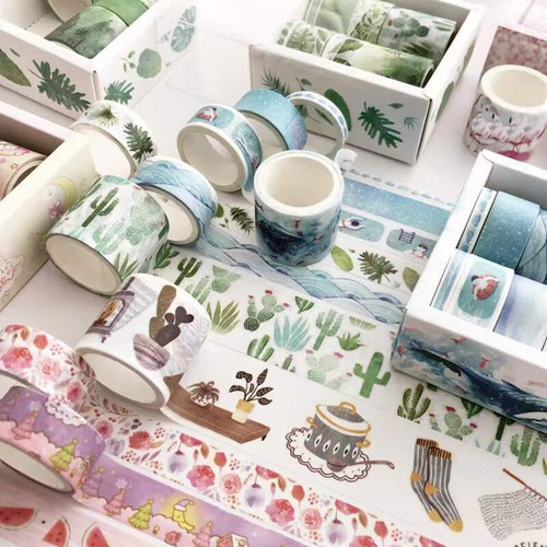 Rolls washi tape decorative - 8,