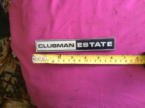 Mini clubman estate car badge - clubman,