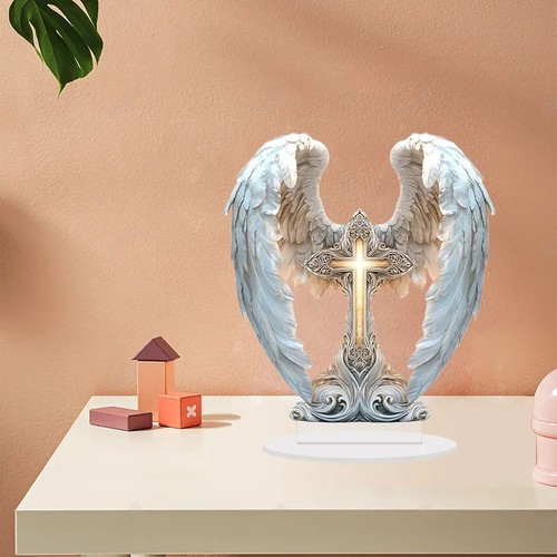 Gorgeous angel wings cross - angel,
