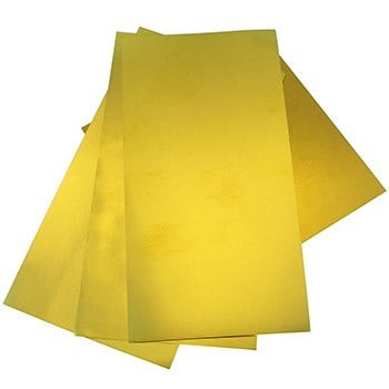 Brass sheet and - k&s,