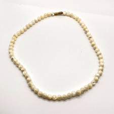 Moonstone bead necklace 42cm